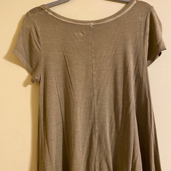 Olive Green Women's Shirt - Picture 2 of 2